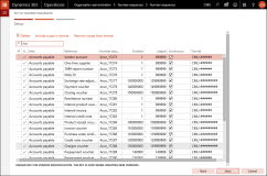 Setup Number sequences page